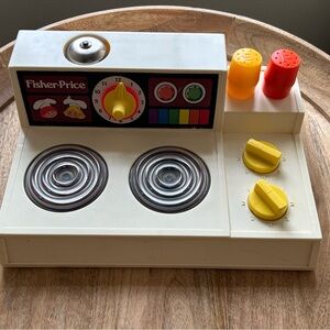 Fisher-Price Vintage Kids Toy Stove
